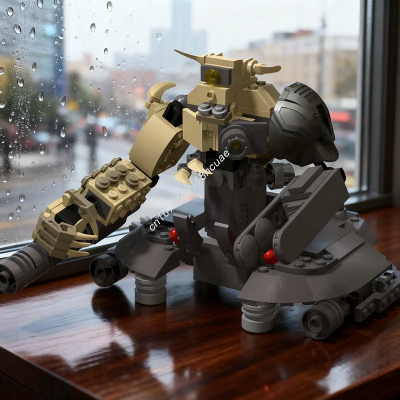 

364 детали MOC THE DOOM HUNTER: Конструктор-модель для сборки, архитектурная игрушка DIY, креативный рождественский подарок, развивающая идея для творчества