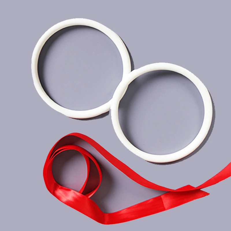 Ring and Ribbon by Shigeru Sugawara,Visual Penetration Magic Trick,Close‑up & Parlor Stage Magic Props
