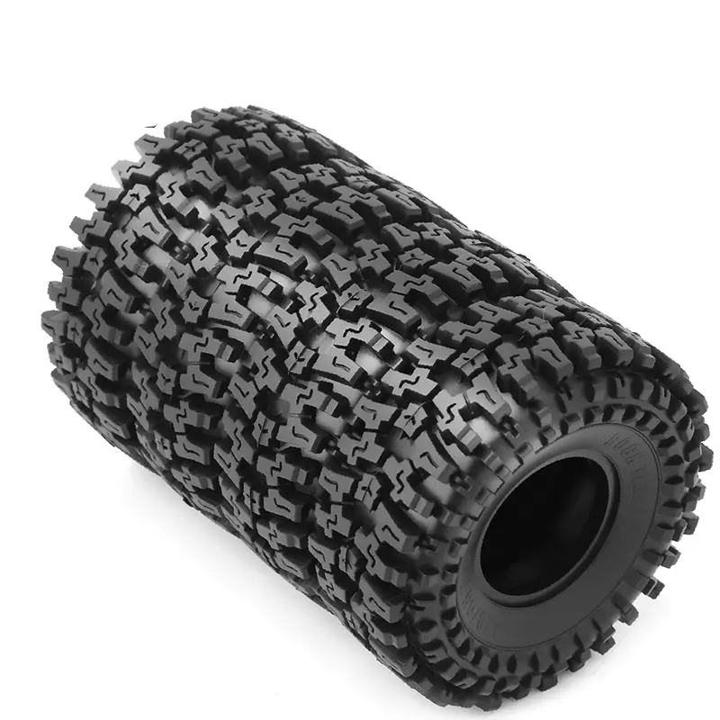 RC Auto 120 millimetri 1.9 "4PSC Gomma Morbida Ruota Pneumatico per 1/10 RC Crawler Auto Axial SCX10 ii 90046 Pro Capra TRX4 RC4WD D90