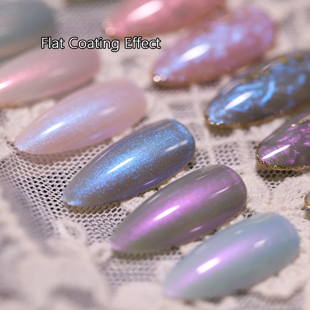 

Vendeeni 6 цветов/набор Aurora Pearl Shell Thread Гель-лак для ногтей УФ-светодиод Soak Off Фиолетовый флэш-маникюр Гель-лак для ногтей 6 г