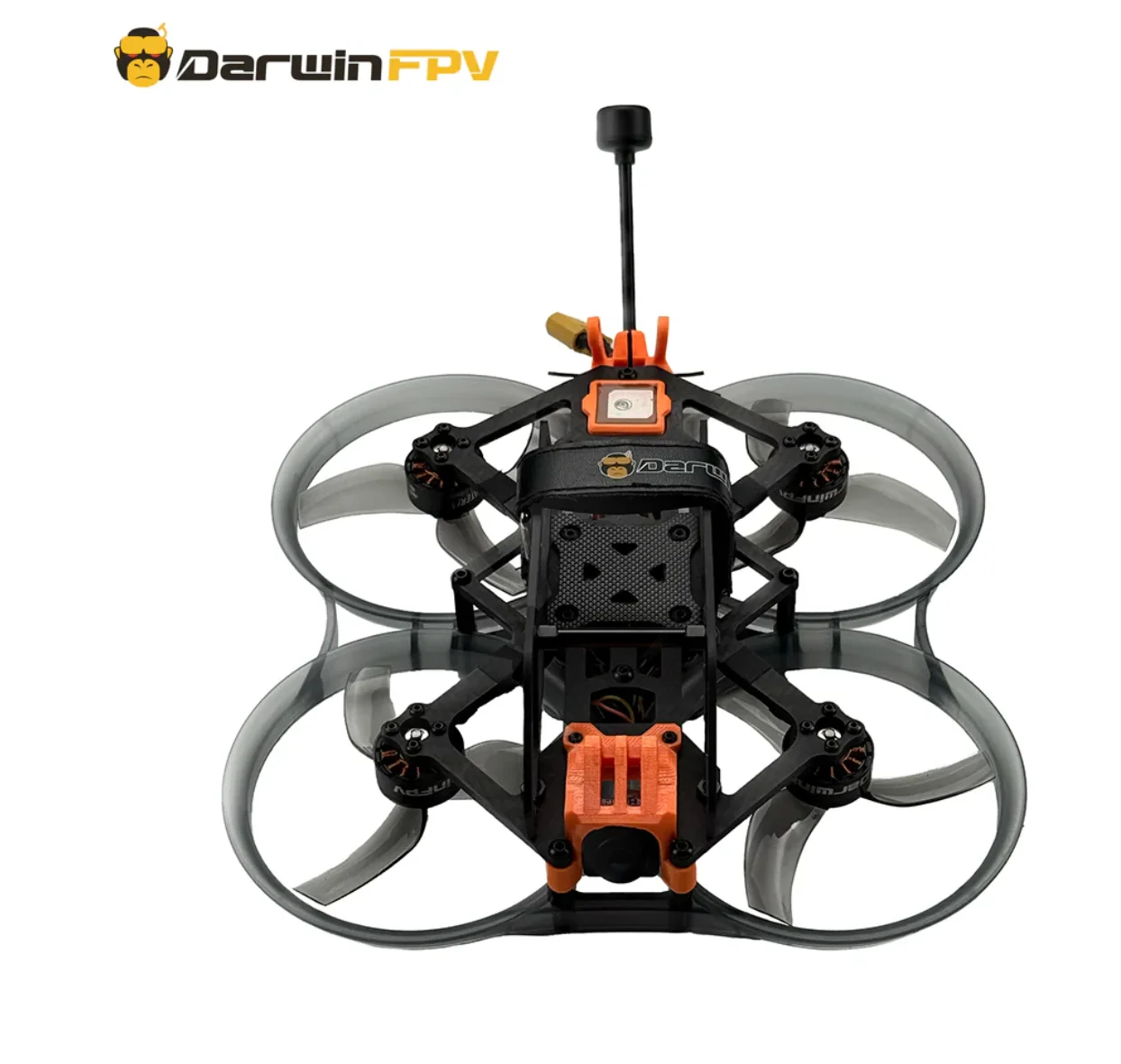 DarwinFPV NWE HULK-III Mini مقاوم للماء 5.8G FPV Racing Drone 6S مع 80A ECS F4 وحدة تحكم في الطيران لـ Quadcopter التناظرية #5