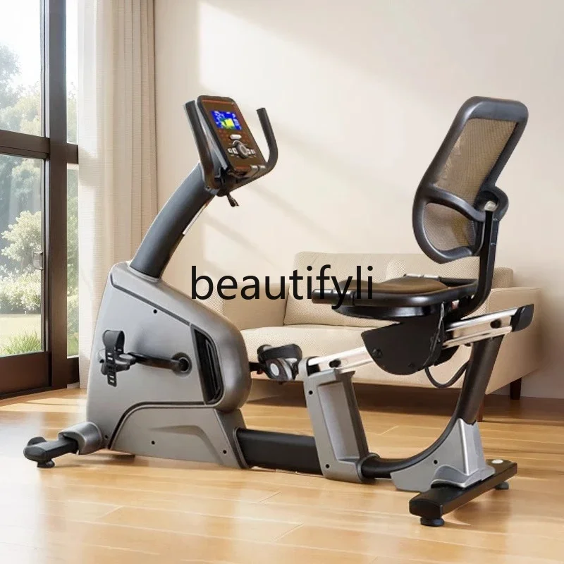 

Horizontal exercise bike Home silent bicycle bicycle, home bicycle fitness equipment
