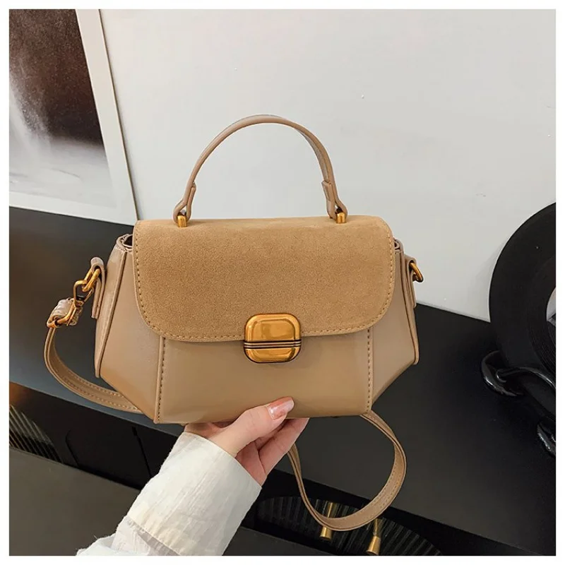 

Популярная классическая кожаная женская сумка высокого класса, роскошная брендовая модная элегантная винтажная пригородная сумка с изысканными деталями ​