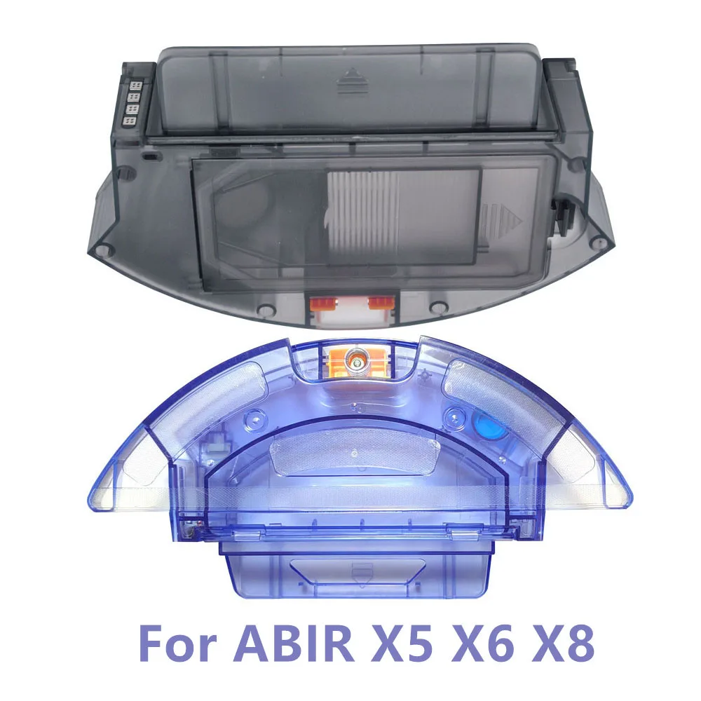 Dust Collecting Box Water Tank Container For ABIR X5 X6 X8 Electric Water Tank Robotic Vacuum Cleaner Parts