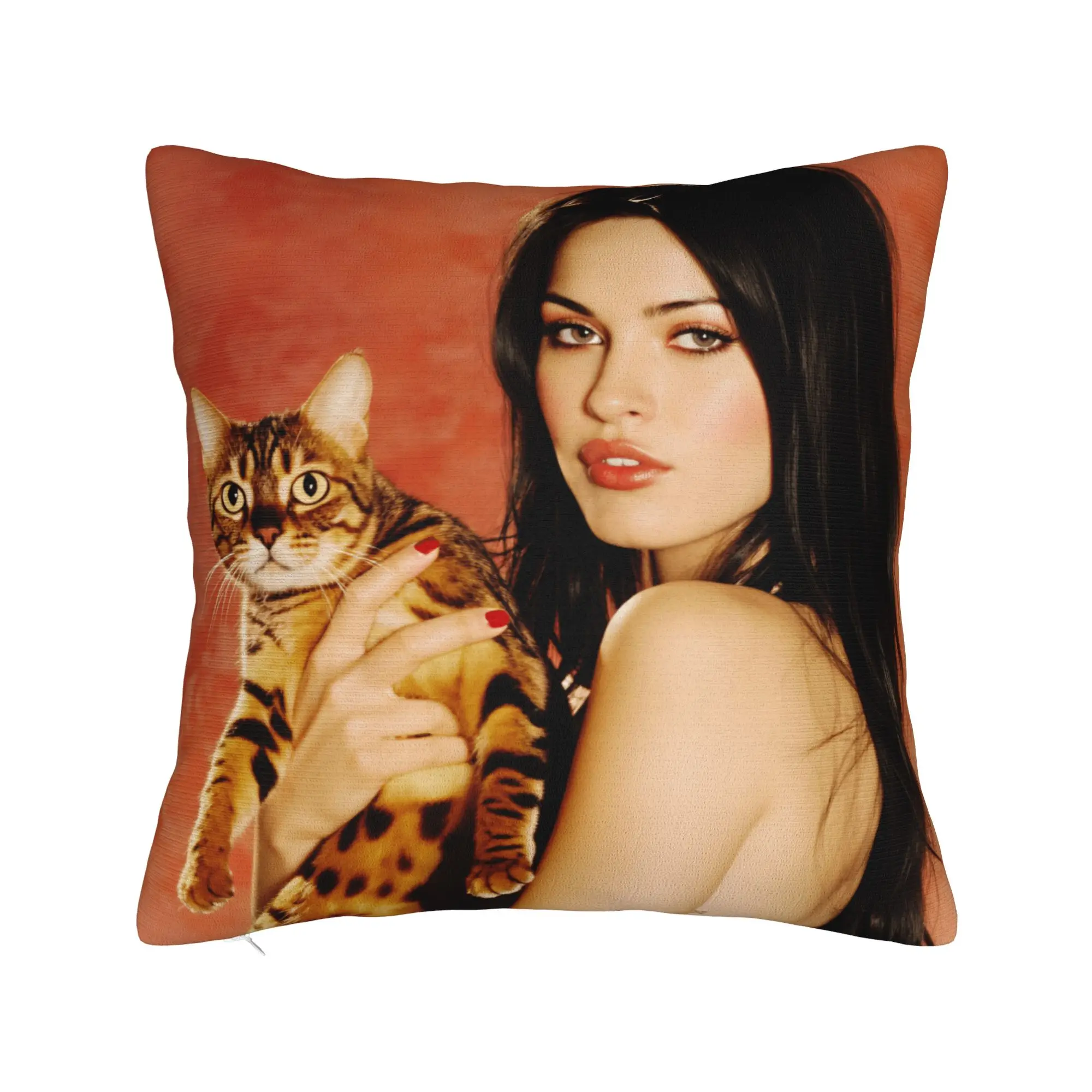 Actress M-Megan F-Fox Pillow Case  Vintage Pillow Cover Design Pillowcases For Couch Sofa Bedroom