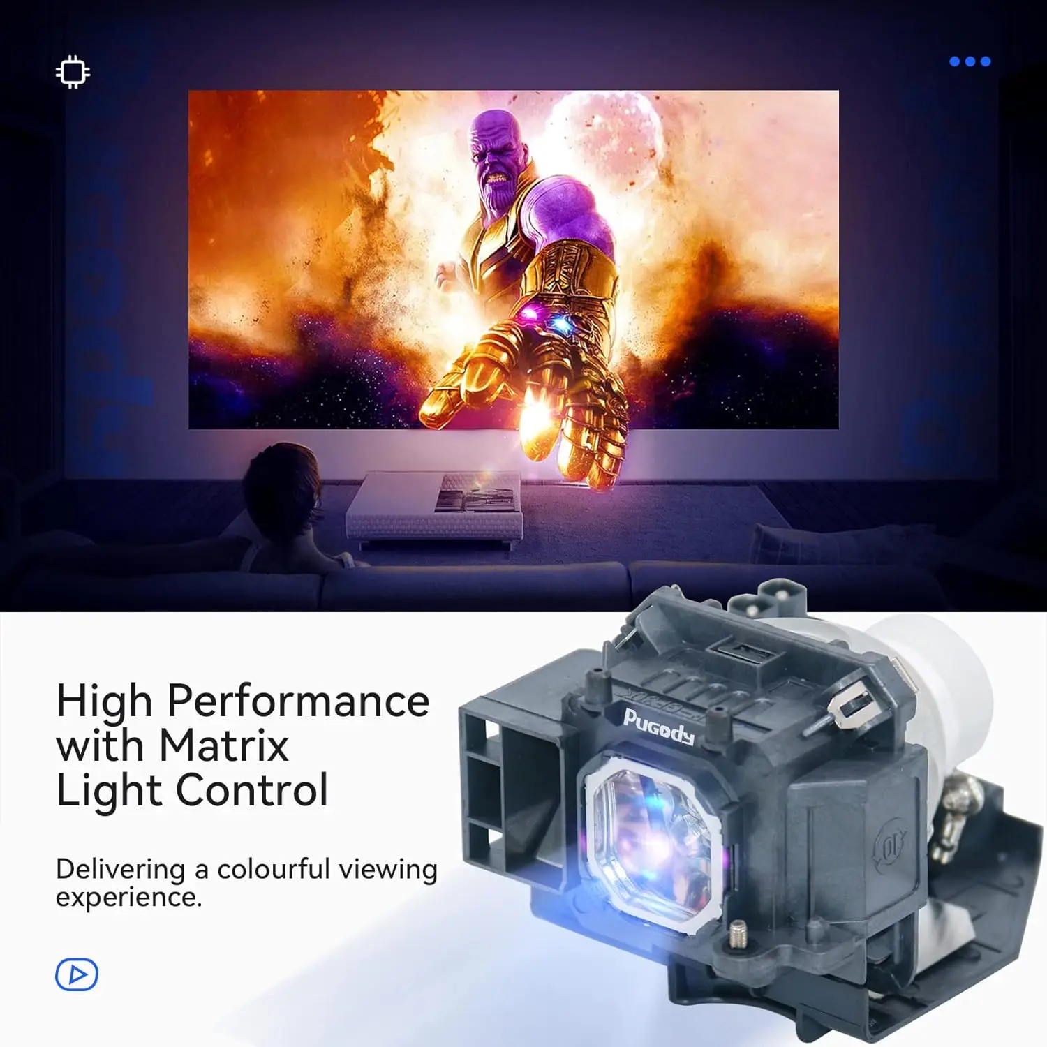 

NP17LP / 60003127 High Qualuty Projector Lamp with housing for NEC M300WS/M350XS/M420X/P350W/P420X/M300WSG/M350XSG/M420XG