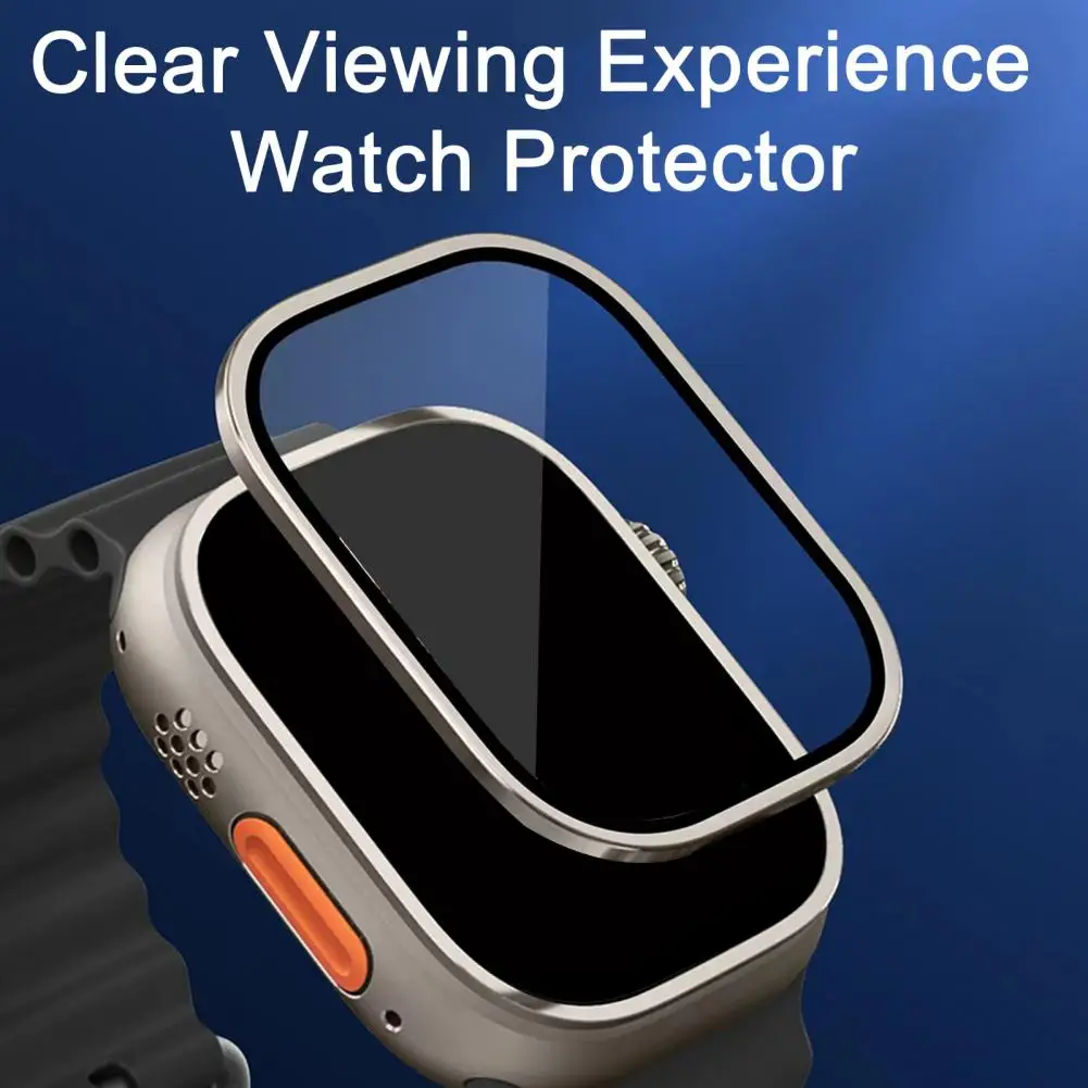 Watch Screen Protective Film High-transparency Tempered Glass Screen Protector for Iwatch Anti-scratch Drop-proof Film 49mm