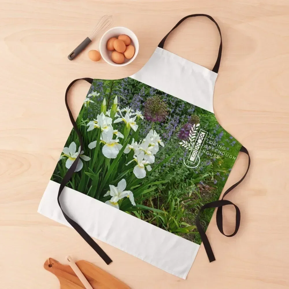 

The North Garden - Iris Apron For Kitchen Men's Kitchen Dress Apron