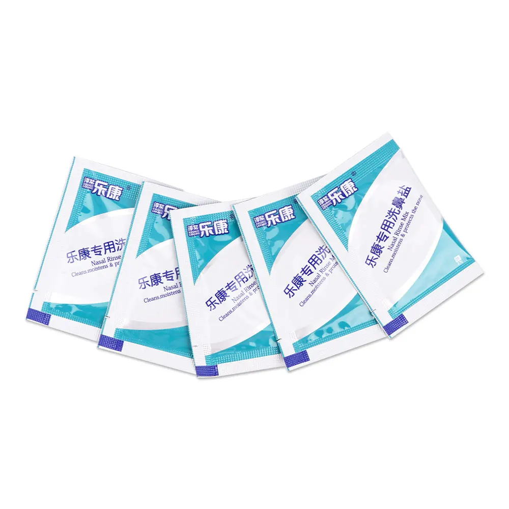 30PC Nose Wash Salt 2.7/4.5g Allergic Rhinitis Clean Adult Children Medical Nasal Cleaner Protector Easy Dissolve Not Irritating