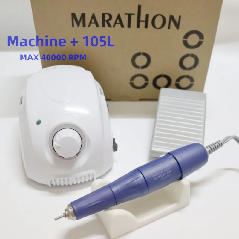 

STRONG 105L handle 35000rpm electric nail drill STRONG 210 miniature electric nail honing machine for nail equipment