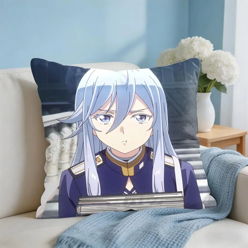 E-Eighty Six 86 Anime Cushion Cover Square Pillow Bedroom Sofa Leisure Comfort Living Room Home Decoration 40X40