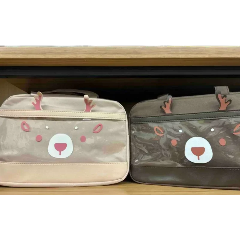 New Baby Lunch Bag Insulated Bag Cartoon Lock, Fresh Insulated Lunch Bag Cooler Bento Bag Dinner Container Oxford Cloth Handbag