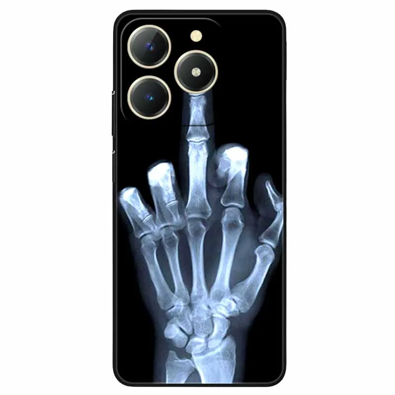 For Realme C61 Case RealmeC61 Cool Painted Phone Silicon Back Cover For Realme C61 Cases C 61 Protective Shell Capas TPU Coques