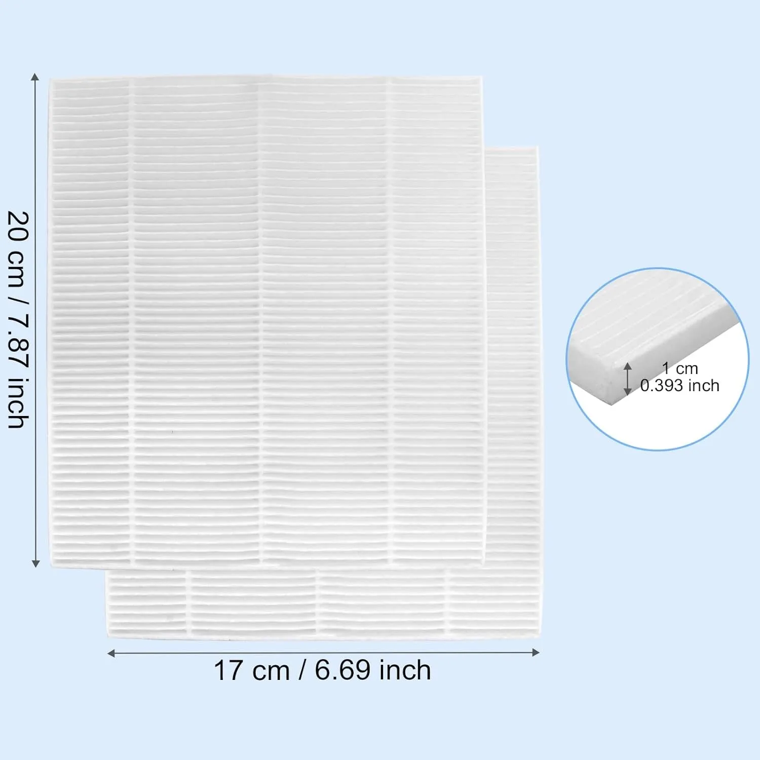 Nail Dust Collector Filter Replacement For 120W Nail Dust Collector, Brushless Nail Dust Extractor Filter Vacuum Cleaner Filter