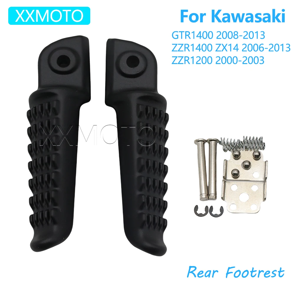 

Для Kawasaki GTR1400 ZZR1400 ZX14 ZZR1200 GTR-1400 ZZR-1400 ZZR-1200 задняя подставка для ног, подножки, кронштейн для педали, аксессуары