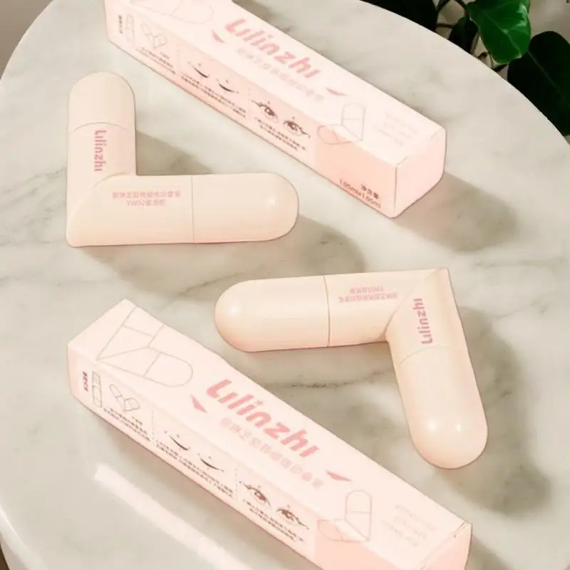 Selo de delineador rotativo de cabeça dupla, carimbo de delineador integrado, sinete de contorno preciso, delineador de longa duração, caneta líquida, cosméticos