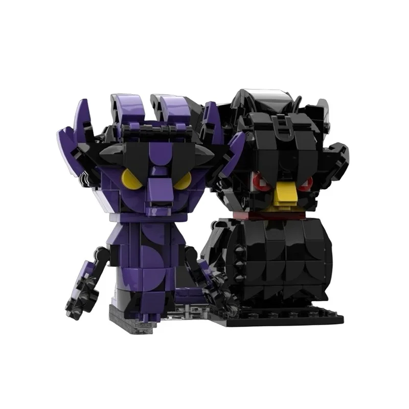 ตัวต่อไอเดียอนิเมะการ์ตูน Bricksheadz MOC Academy ฮีโร่ มินิ ดอลล์ บล็อกตัวต่อ ของเล่นประกอบสำหรับเด็ก ของขวัญวันเกิดสำหรับเด็กผู้ชาย