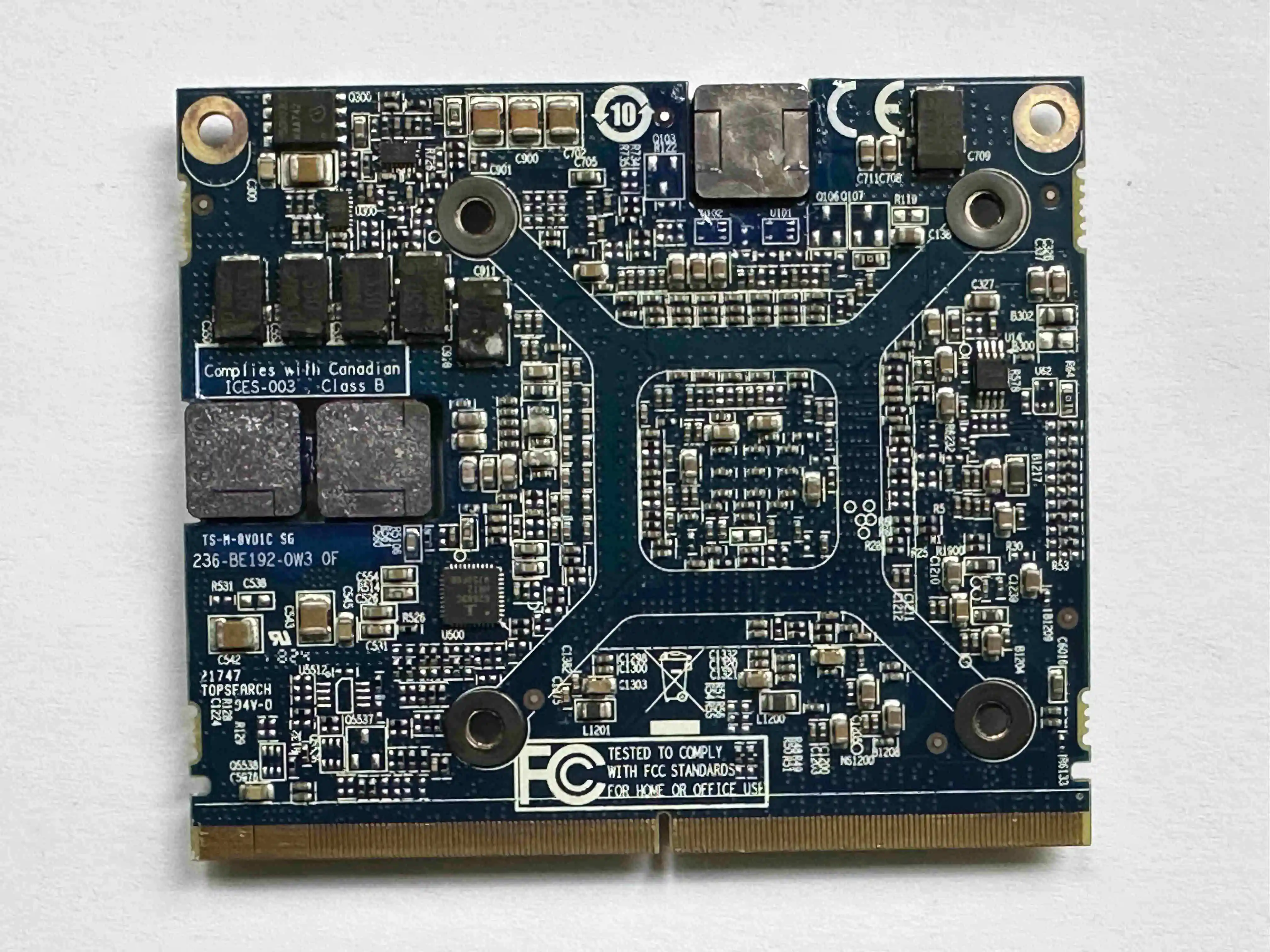 Imagem -02 - Mxm 3.0 tipo a para Amd Embedded Gpu E6760 1gb Gddr5 Placa de Vídeo Gráfica com até Saídas Digitais e Analógica Novo