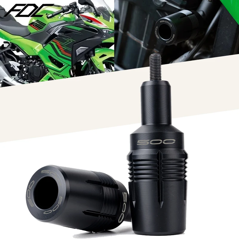 

For Kawasaki Z500 Ninja500 Ninja 500 Z 500 SE 2024 2025 Motorcycle Frame Slider Engine Guard Falling Crash Protector NINJA/Z500