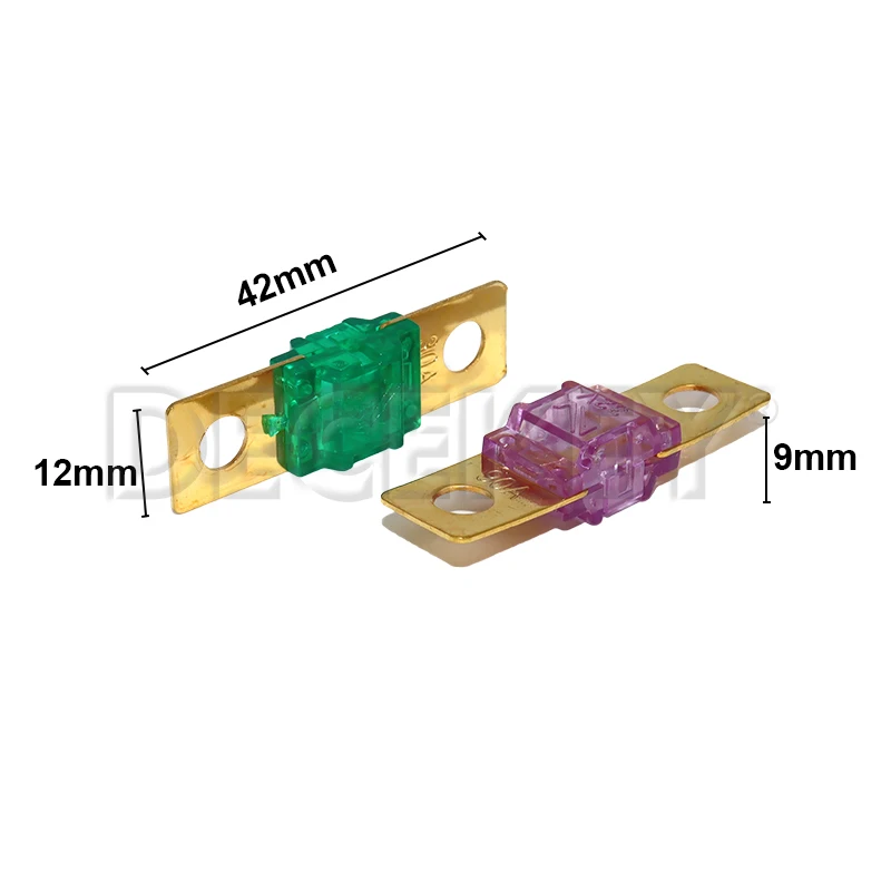 5PCS ANS FUSE 20A 30A 40A 50A 60A 70A 80A 100A 125A 150A 175A ANL Gold Plated Stud Fuses Mini Stereo Audio AFS Fuse