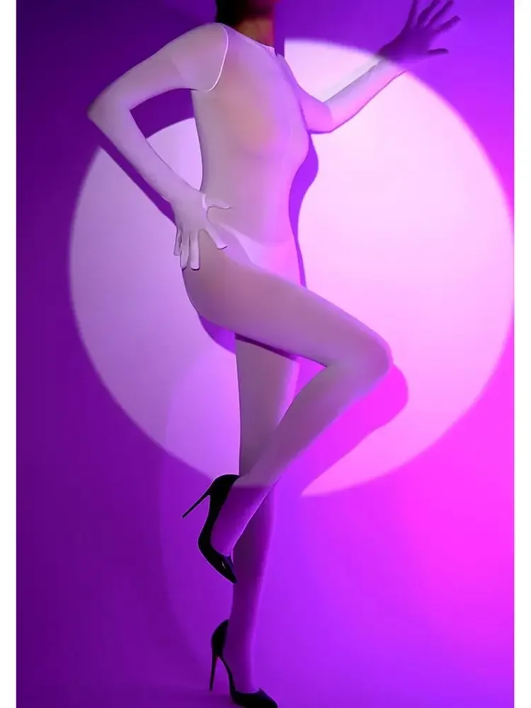 

Separate Finger Toes Matt Nylon Pantyhose Bodystocking Plus Back Crotch Bodysuit Tights Sexy Leotard Conjoined Lingerie Jumpsuit