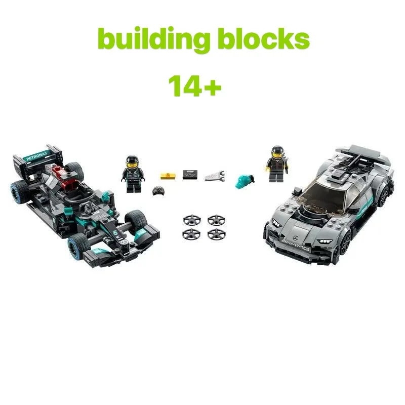 

MOC 76909 Супер гоночный автомобиль, строительные блоки, модель, игрушка для сборки, подарок для мальчиков, детей и взрослых