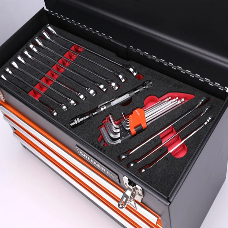Car Tool storage Box Portable Multifunctional Suitcase Steel Screwdriver Wrench Hardware Maintenance Tool Storage Box