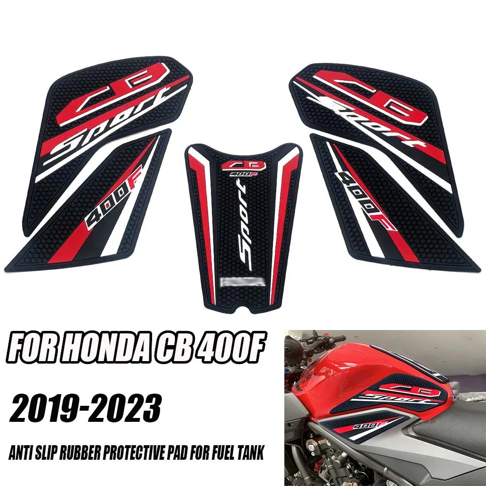 2019-2023 new Tank Pad Gas Tank Traction Pads Fuel Tank Grips Side Sticker Knee Grips Protectors Decal For Honda CB400F cb 400f