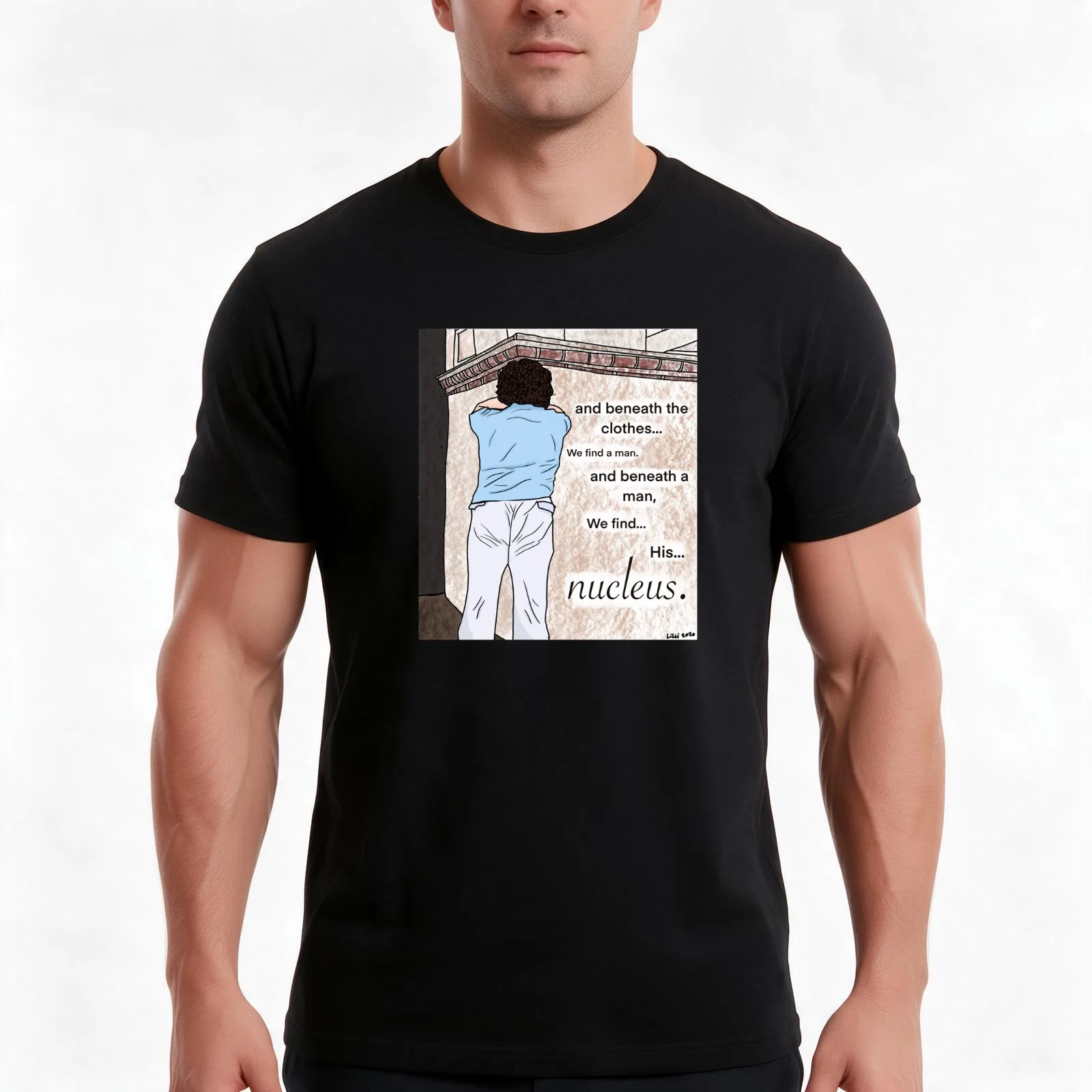 Nacho Libre Nucleus Recreational Clothes T-Shirt, Summer Casual Cotton Tee, Oversized Streetwear Tops, Vintage Graphic Print