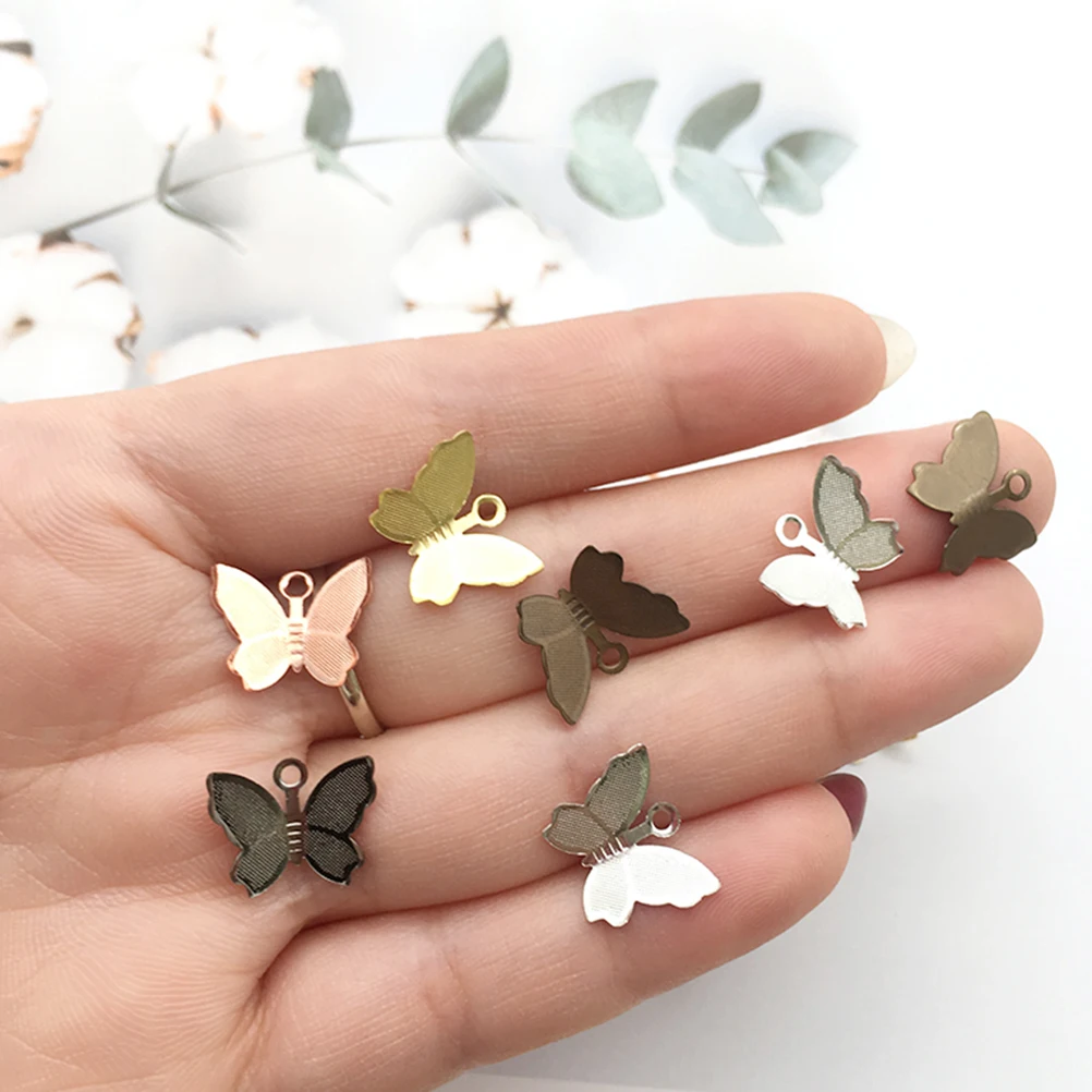 

30 Pcs Shape Alloy Pendants DIY Jewelry Making Charms Accessories Beaded Necklaces Craft Charms Pendants Gifts