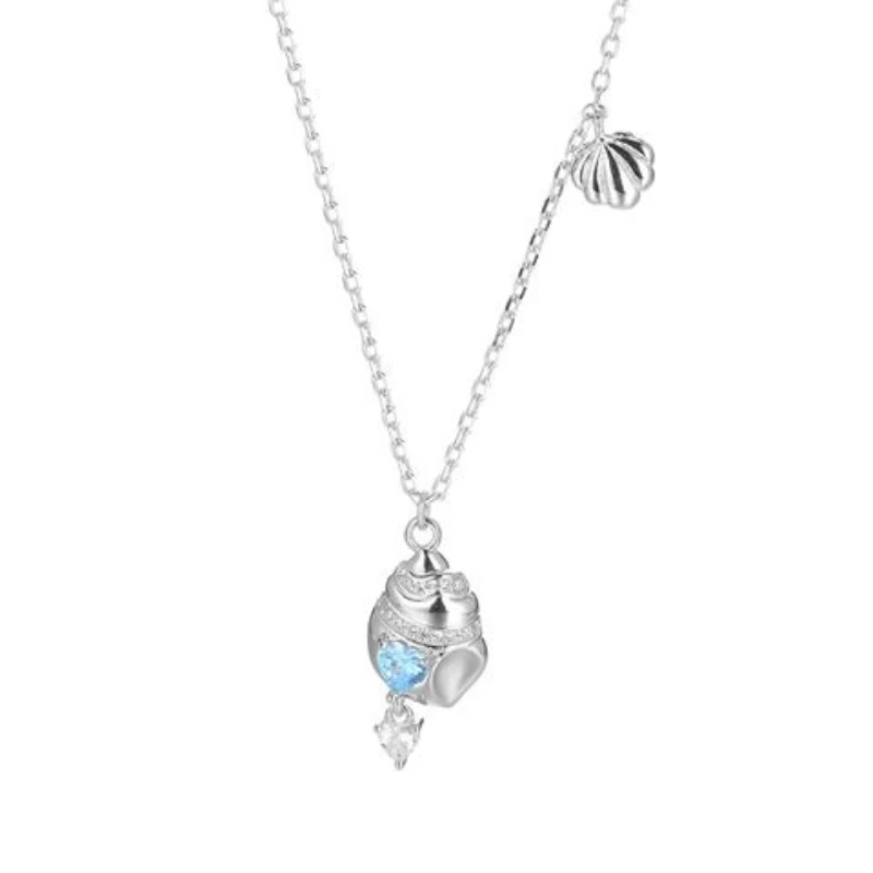 Clect Small Conch Collana Ragazze Catena di clavicole Accessori Regali