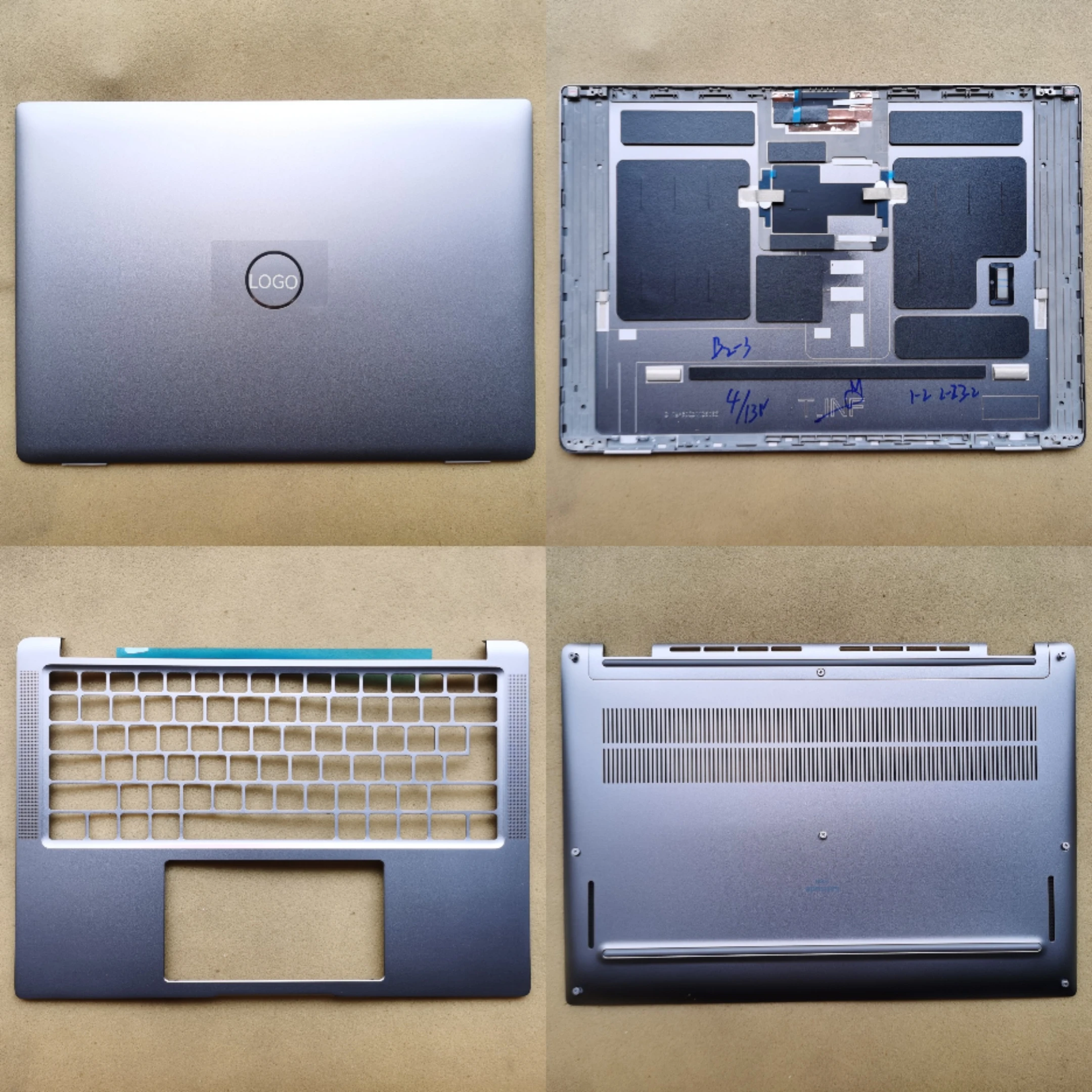 

New laptop lcd back cover /palmrest/bottom case cover for Dell Latitude 7440 E7440 2in1 2-IN-1 P174G P174G001