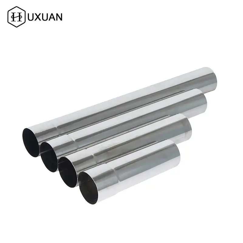 Stainless Steel Stove Pipe Chimney  Stove Boiler Exhaust Pipe Flue Liner 20cm/30cm/40cm/50cm