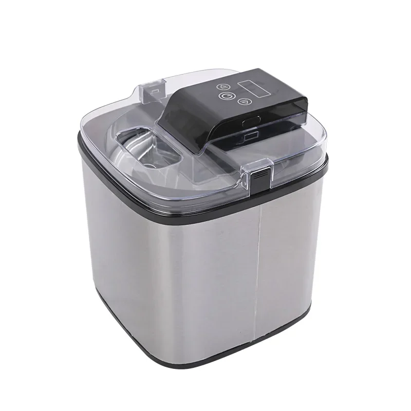 hot sell ice cream maker professional portable mini ice cream maker machine 2l capacity automatic with led display