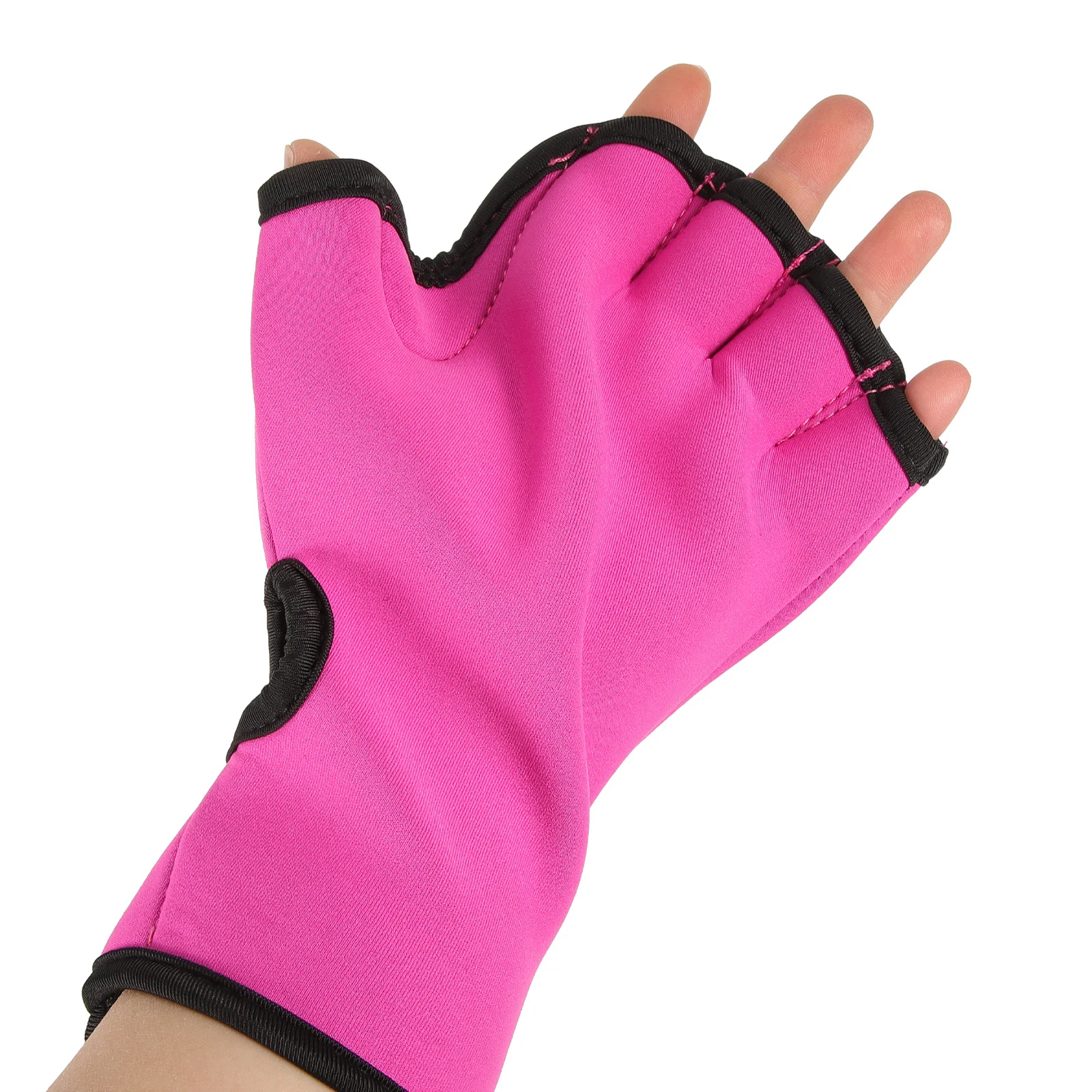 

1Pair Swimming Gloves Wear-Resistant Swim Mittens Swim Training Gloves Adjustable Wrist Support Water Sports Swimming Paddles