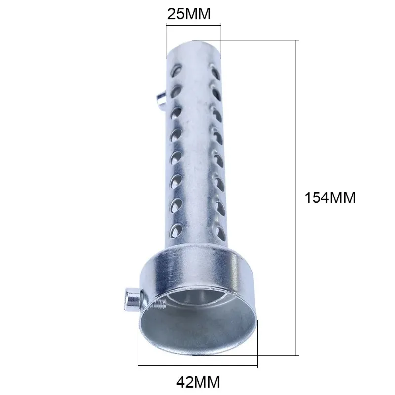 135*42mm Motorcycle Modified Accessories Universal Motorcycle Exhaust Muffler Adjustable Silencer Db Killer Pipe Tip