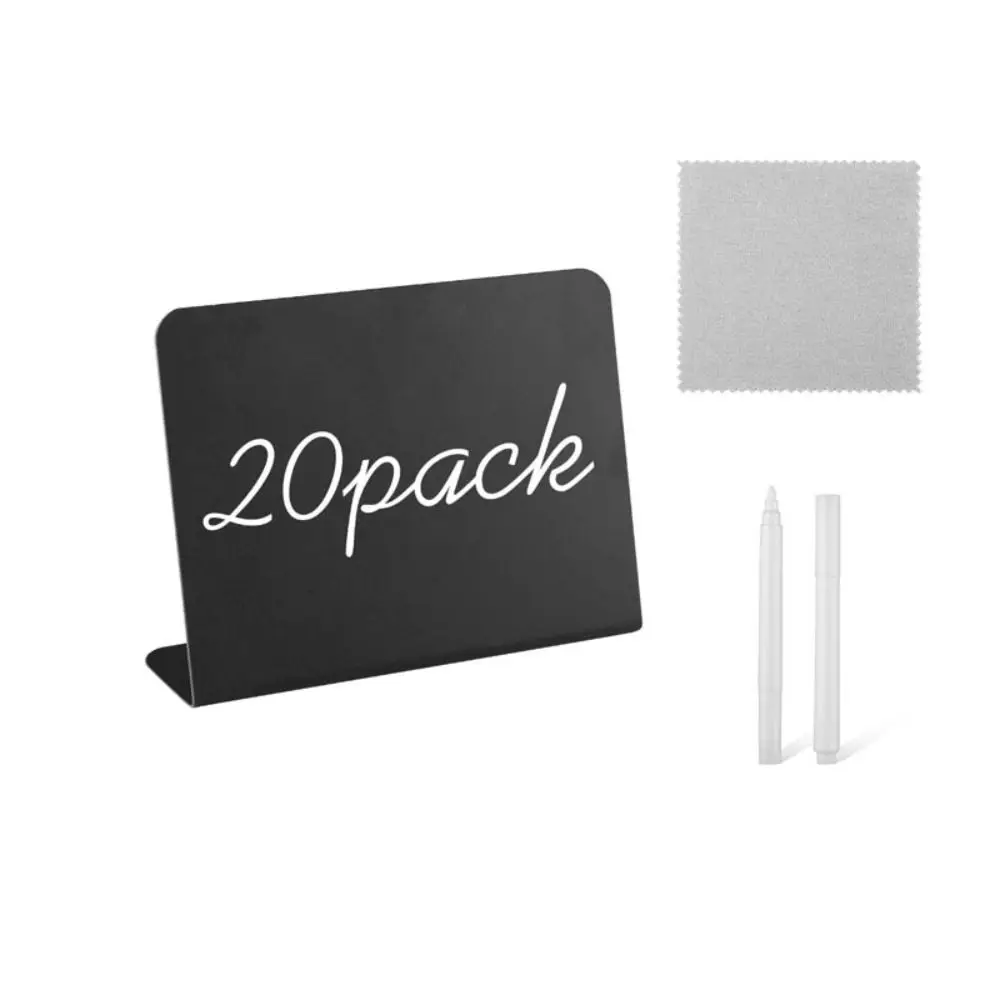 New Mini Chalkboard Signs Rewritable Convenient Cake Dessert Label Portable Name Tags Coffee Shop Bakery