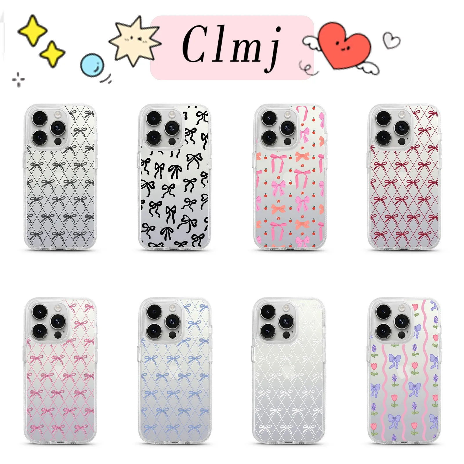 Colorful Cute bow Phone Case For Samsung Galaxy A27 A37 A57 A16 A07 A17 A36 A26 A56 A55 A35 A25 A15 A05s A54 A24 A14 4G 5G