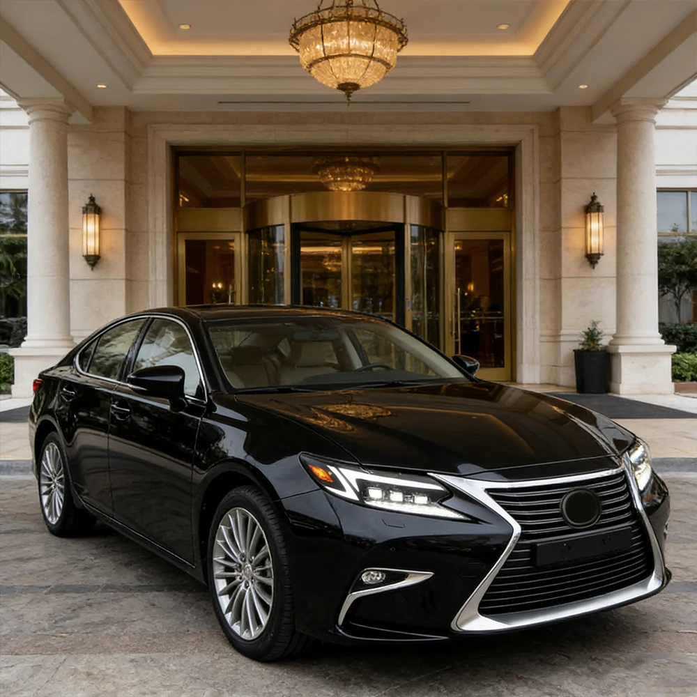 

Передние фары для Lexus ES200 ES250 ES300 2013-2017: Обновленные светодиодные фары-проекторы, аксессуары для автомобиля, установка Plug and Play