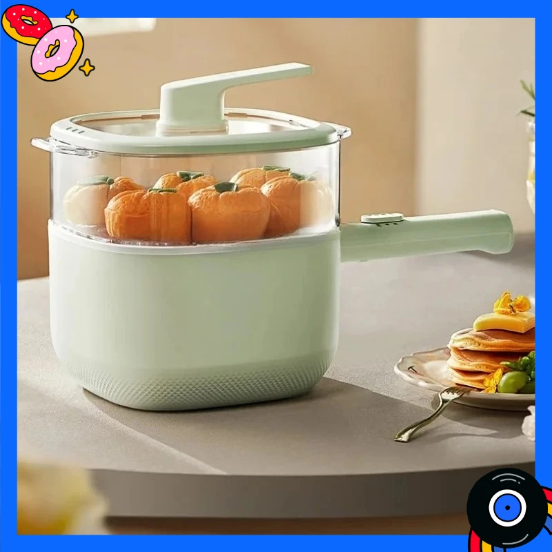 A  Electric Caldron Dormitory Students Cooking Integrated Multifunctional Household Small Instant Noodle Pot