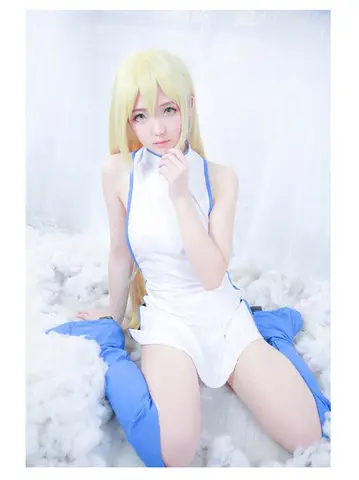 《Customize》Anime Cos Aiz Wallenstein Cosplay Costumes Halloween Women Uniform Dress