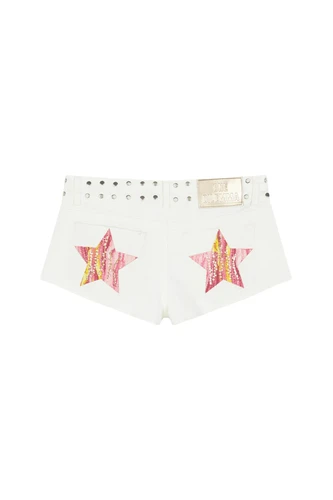 Imagen 2 del producto ONE DILEMMA-pantalones cortos con estampado de moda para mujer, ropa Harajuku Y2K, pantalones cortos vaqueros lavados sexys, minifaldas de cintura baja