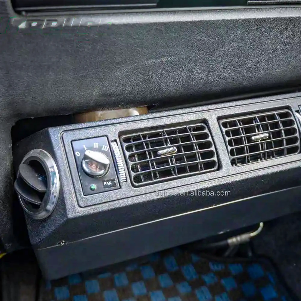 Auto AC Air Conditioner System Air Complete Conditioning BEU-404 Under-Dash Evaporator Unit 24V for Vintage Modified Cars