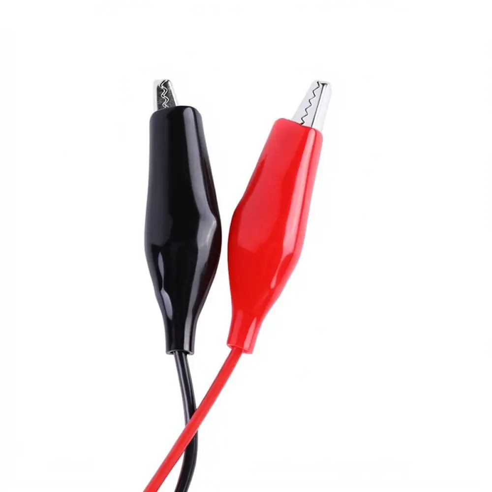 Efficient 5V 2_5W Solar Panel Charger With Alligator Clamp Connector For Small Toys Lights Electronic Hobby Projects