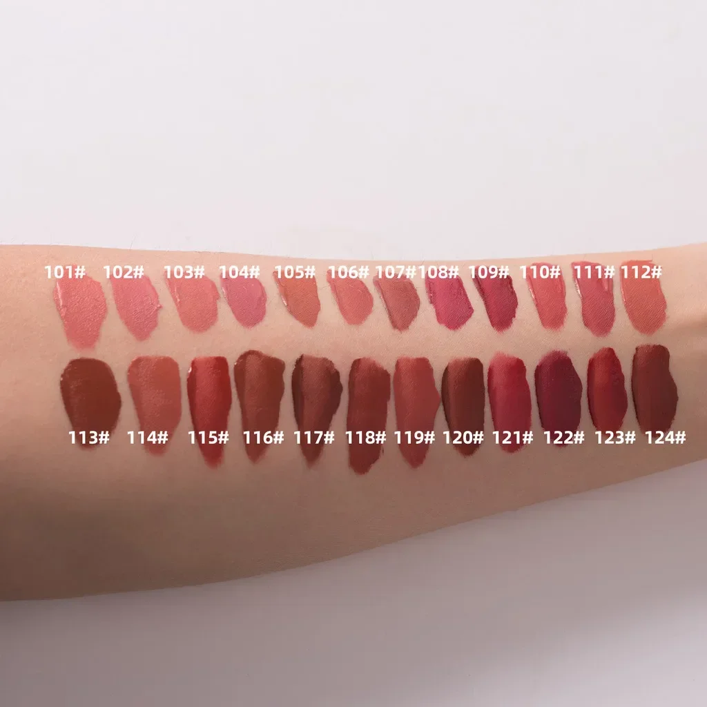 PALAMIRA 35 Colors Soft Matte VE Moisturising Liquid Lipstick Longlasting Waterproof Lip tint  Cruelty-free images - 6