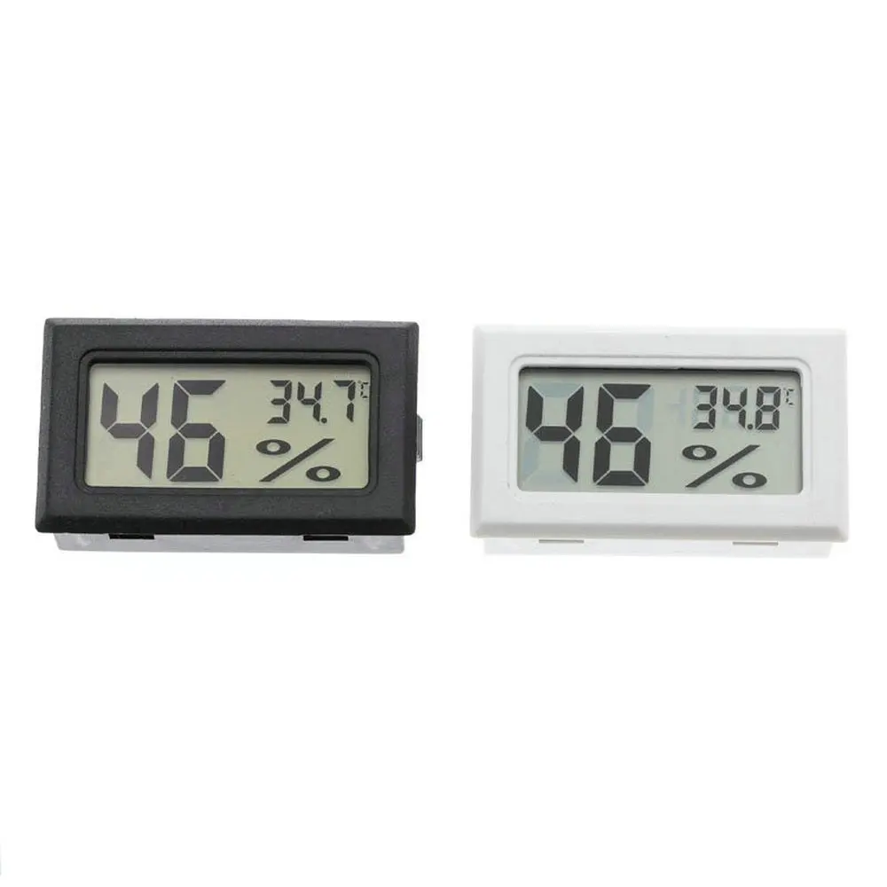 Mini Termômetro Digital LCD, Higrômetro, Sensor de Temperatura, Medidor de Umidade, Instrumentos, Conveniente, Interior, Conveniente
