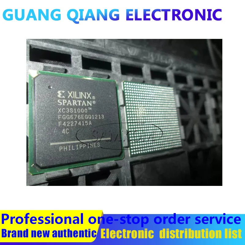 

1PCS XC3S1000-4FGG676C IC FPGA 391 I/O 676FBGA