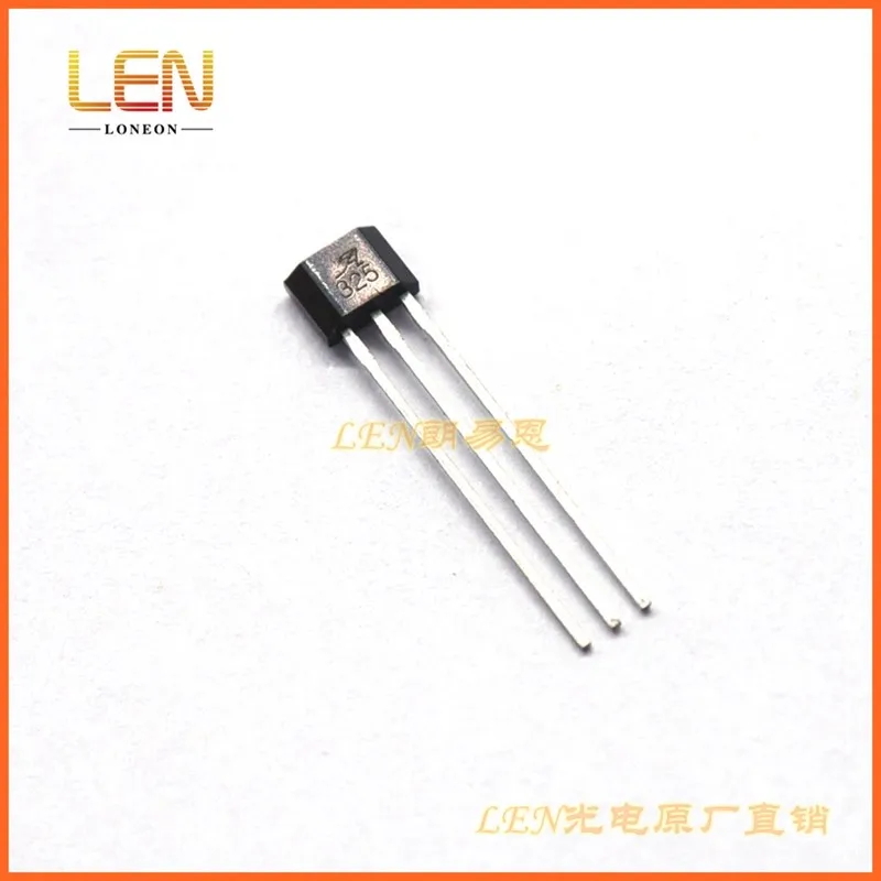10PCS LEN A1325LUA-T Linear Hall Sensor for Electric Vehicles, Displacement, Angular Position and Current Measurement