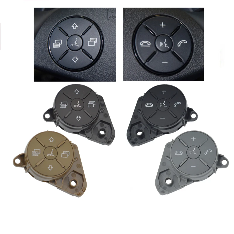 

For Benz R/M-Class ML320 ML350 GL400 Multi Functional Steering Wheel Buttons R300 R320 R350 Button Parts 1pcs