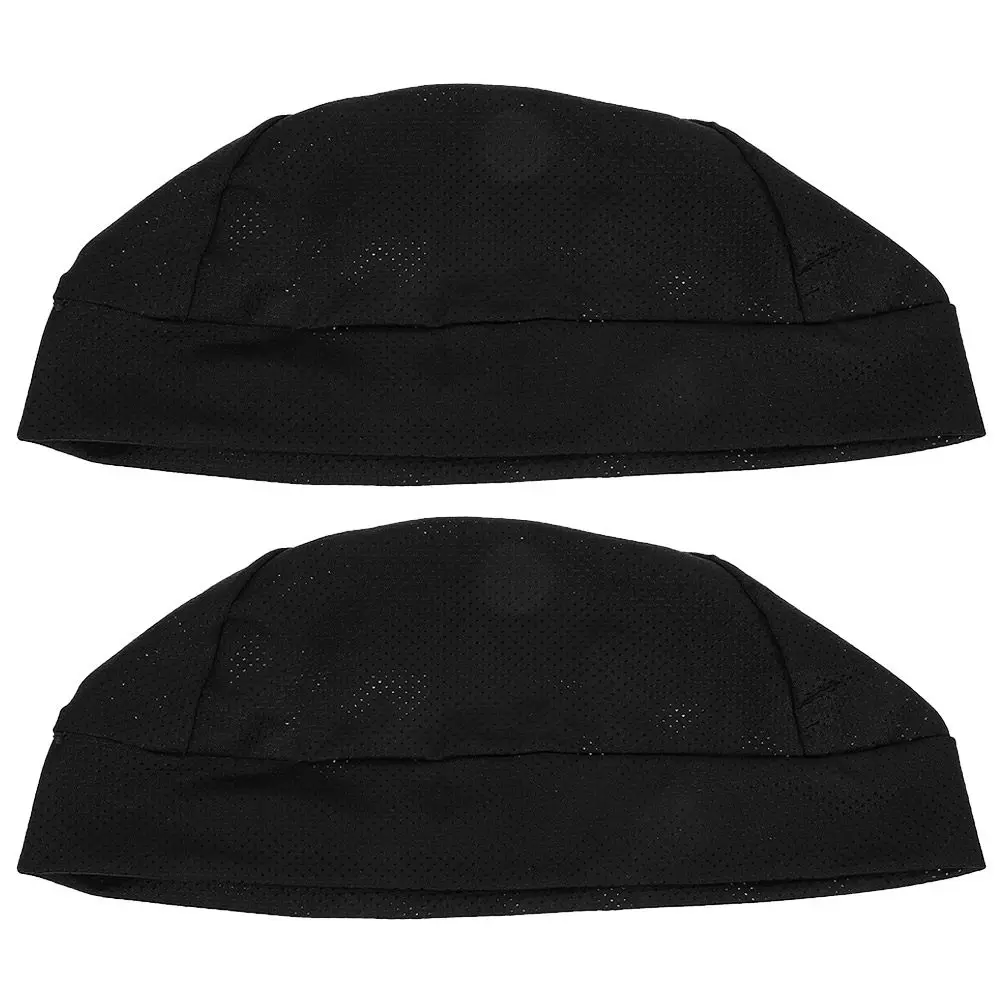 

2Pcs Decorative Skull Hat Comfortable Lightweight Portable Cycling Liner for Men Women Hat for Cycling